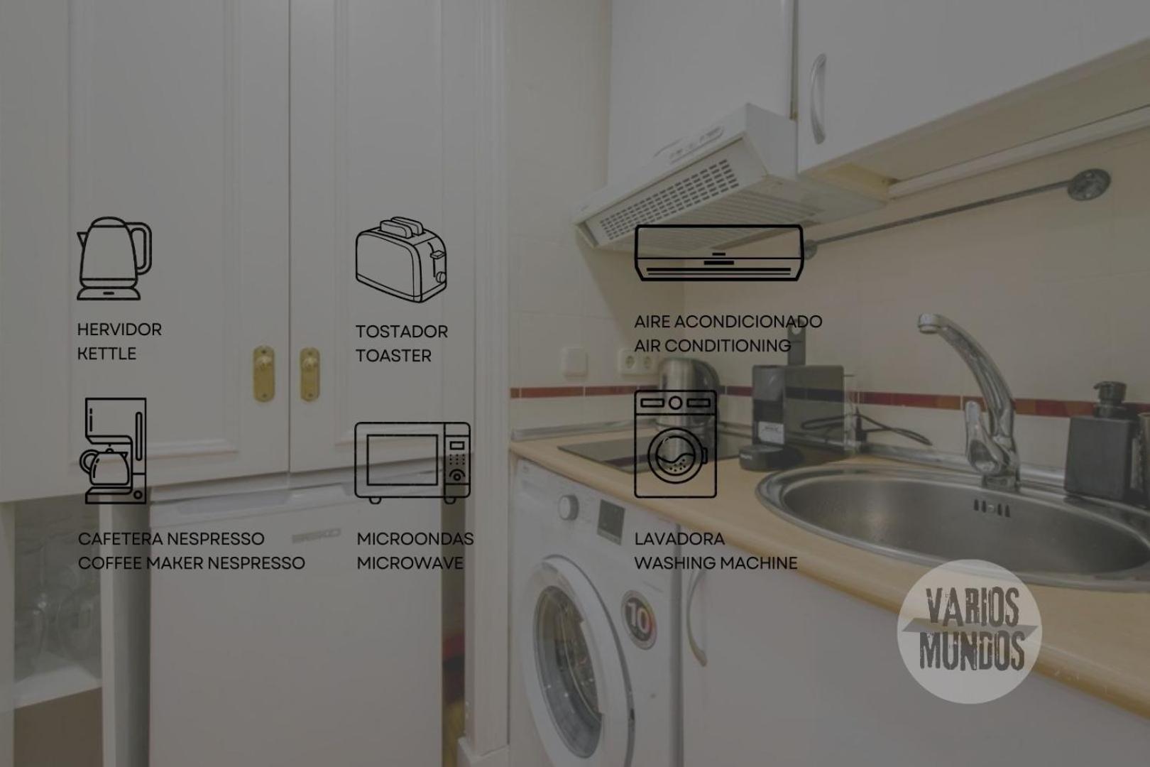 Calle Regueros Loft Para 3Pax En Pleno Chueca Madrid Ngoại thất bức ảnh